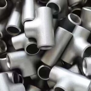 Stainless steel B16.9 butt-weld ends tee