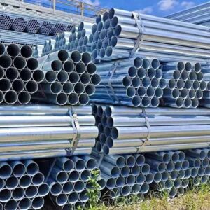 Q235B High quality GI round steel pipe